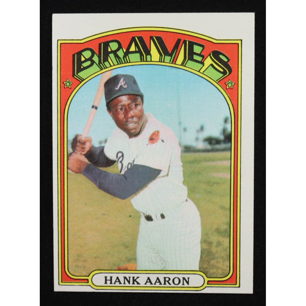 Hank Aaron 1972 Topps #299 at PristineAuction.com