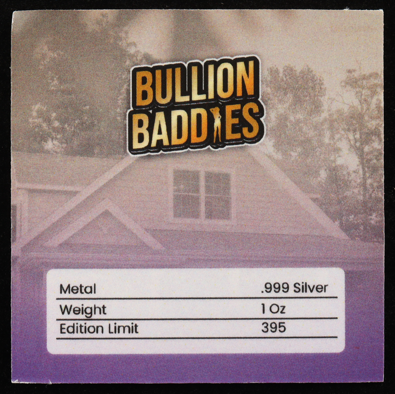 "Bullion Baddies: Ravishing Rachel" 1 Ounce .999 Fine Silver Bullion Bar - Limited Mintage of 395 at PristineAuction.com "Bullion Baddies: Ravishing Rachel" 1 Ounce .999 Fine Silver Bullion Bar - Limited Mintage of 395 at PristineAuction.com