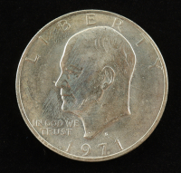 1971-S Eisenhower Silver Dollar - BU Roll of (20) Coins at PristineAuction.com