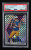 Justin Herbert 2020 Panini Mosaic Mosaic #204 RC (PSA 9) at PristineAuction.com