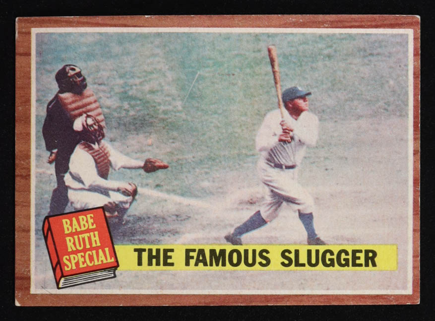 Babe Ruth 1962 Topps The Famous Slugger #138 at PristineAuction.com Babe Ruth 1962 Topps The Famous Slugger #138 at PristineAuction.com