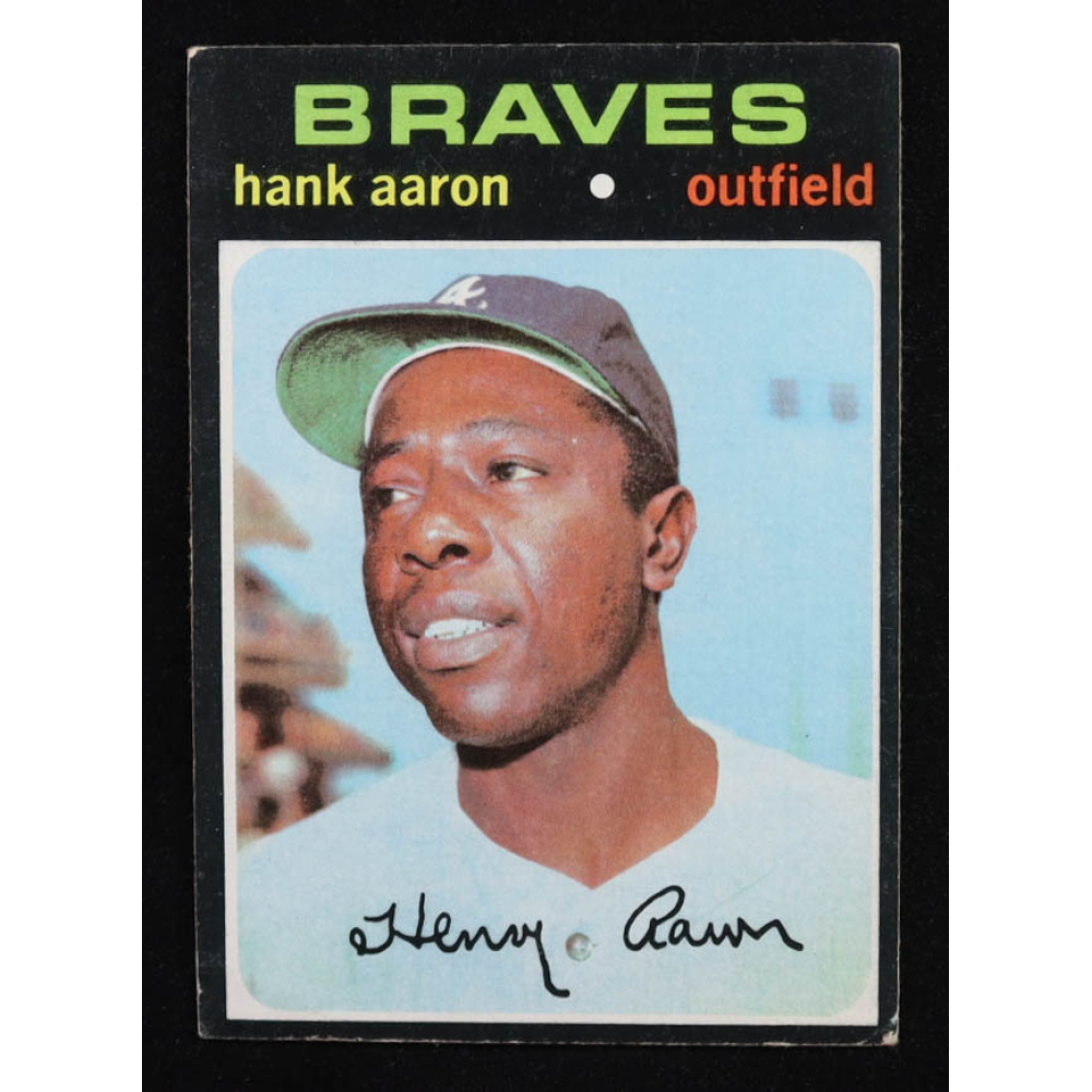 Hank Aaron 1971 Topps #400 at PristineAuction.com