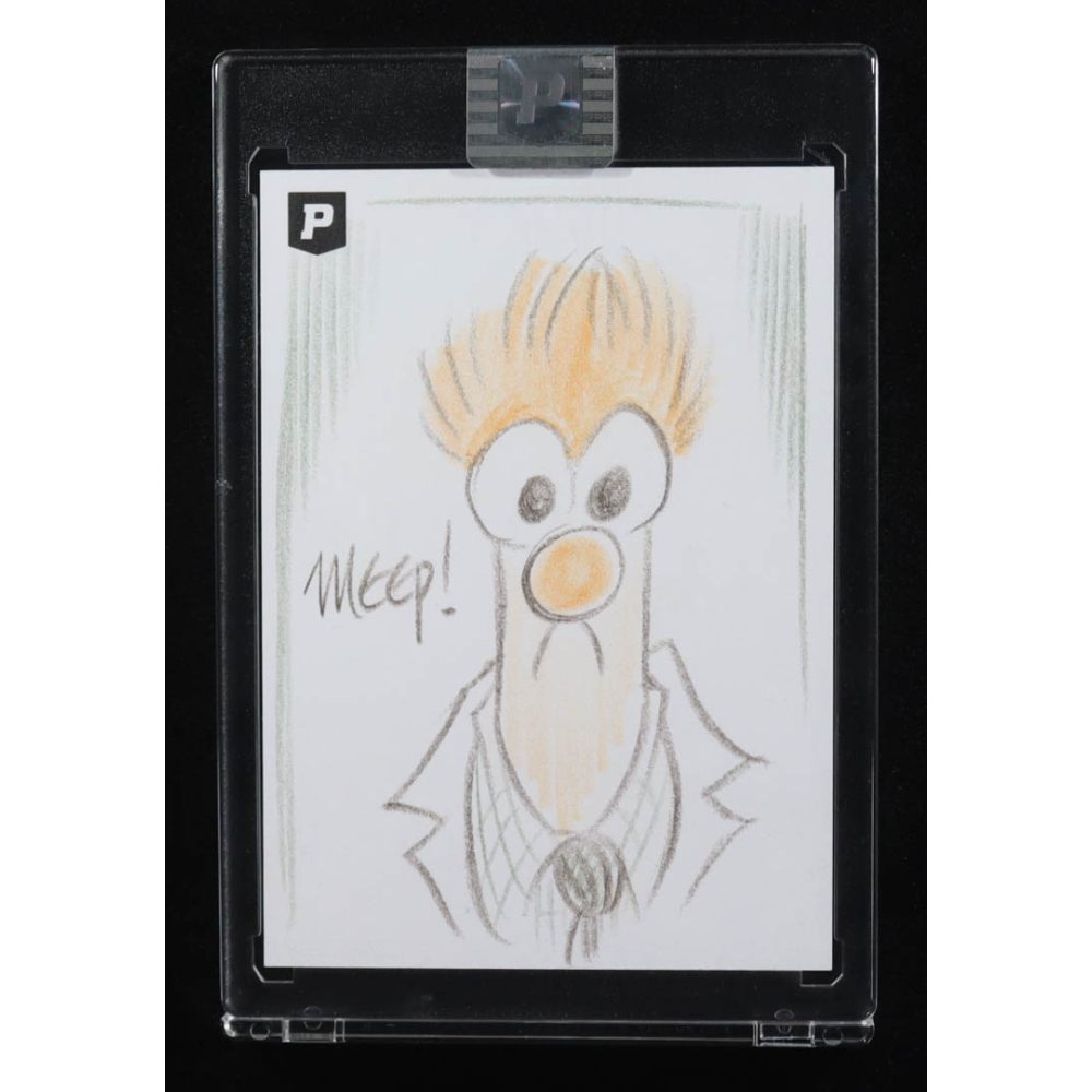Beaker | The Muppets | Original Art Sketch Card by Guy Gilchrist (1/1 Original Art) at PristineAuction.com