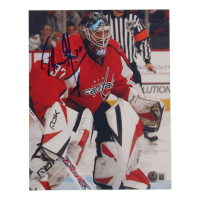 Olaf Kolzig Signed Capitals 8x10 Photo (Beckett) at PristineAuction.com