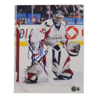 Olaf Kolzig Signed Capitals 8x10 Photo (Beckett) at PristineAuction.com