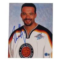 Olaf Kolzig Signed Team Germany 8x10 Photo (Beckett) at PristineAuction.com
