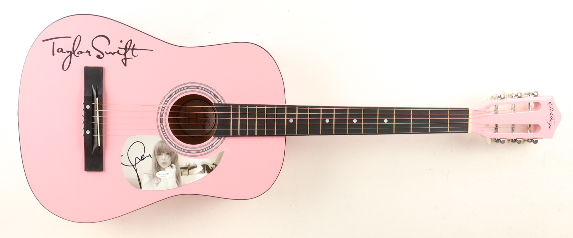 Taylor Swift Guitar with Signed Custom Insert Pickguard (ACOA) at PristineAuction.com Taylor Swift Guitar with Signed Custom Insert Pickguard (ACOA) at PristineAuction.com