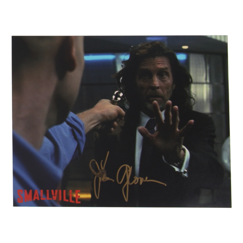 John Glover Signed "Smallville" 8x10 Photo (JSA) at PristineAuction.com John Glover Signed "Smallville" 8x10 Photo (JSA) at PristineAuction.com