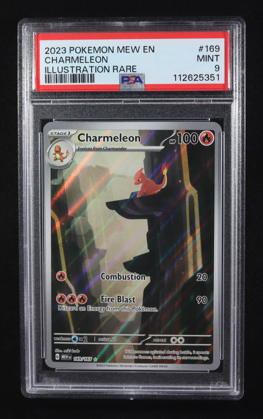 Charmeleon 2023 Pokemon Scarlet and Violet 151 #169 (PSA 9) at PristineAuction.com Charmeleon 2023 Pokemon Scarlet and Violet 151 #169 (PSA 9) at PristineAuction.com