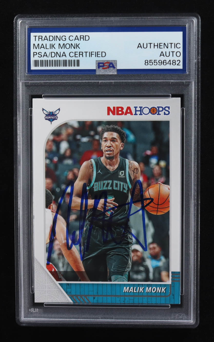 Malik Monk Signed 2019-20 Hoops #264 (PSA) at PristineAuction.com Malik Monk Signed 2019-20 Hoops #264 (PSA) at PristineAuction.com