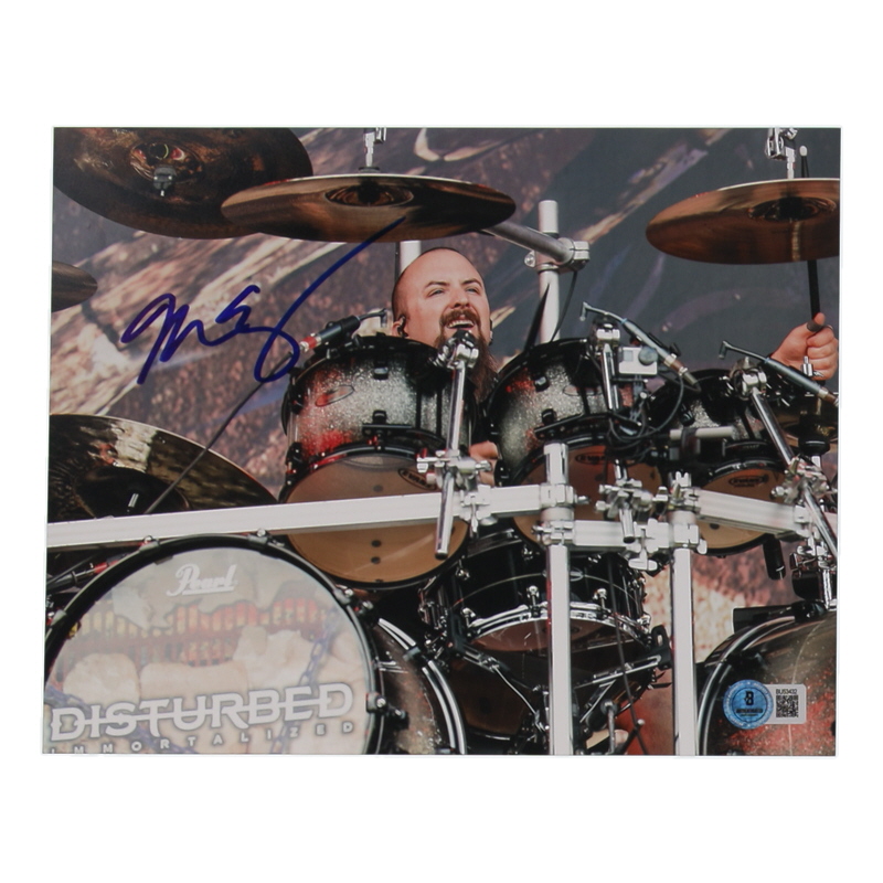 Mike Wengren Signed "Disturbed" 8x10 Photo (Beckett) at PristineAuction.com Mike Wengren Signed "Disturbed" 8x10 Photo (Beckett) at PristineAuction.com