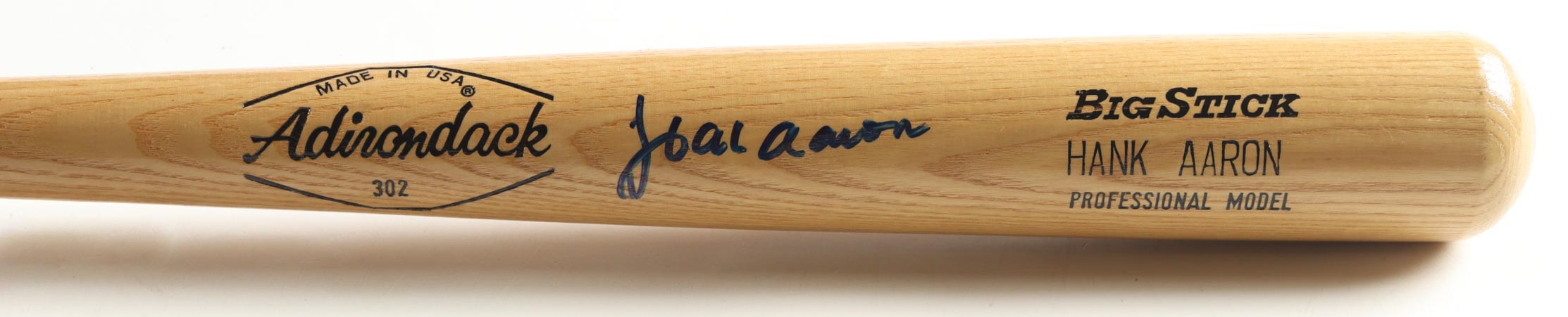 Hank Aaron Signed Adirondack Professional Model Baseball Bat (JSA) at PristineAuction.com Hank Aaron Signed Adirondack Professional Model Baseball Bat (JSA) at PristineAuction.com