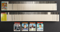 1986 Topps Complete Set of (792) Baseball Cards with Nolan Ryan #100, Roger Clemens #661, Pete Rose #1, Cal Ripken #340 at PristineAuction.com