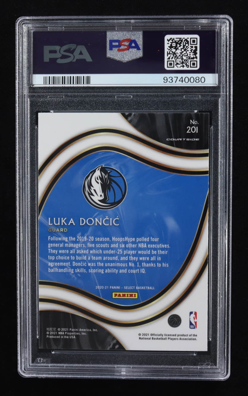Luka Doncic Signed 2020-21 Select #201 (PSA | Auto Grade 7) at PristineAuction.com Luka Doncic Signed 2020-21 Select #201 (PSA | Auto Grade 7) at PristineAuction.com