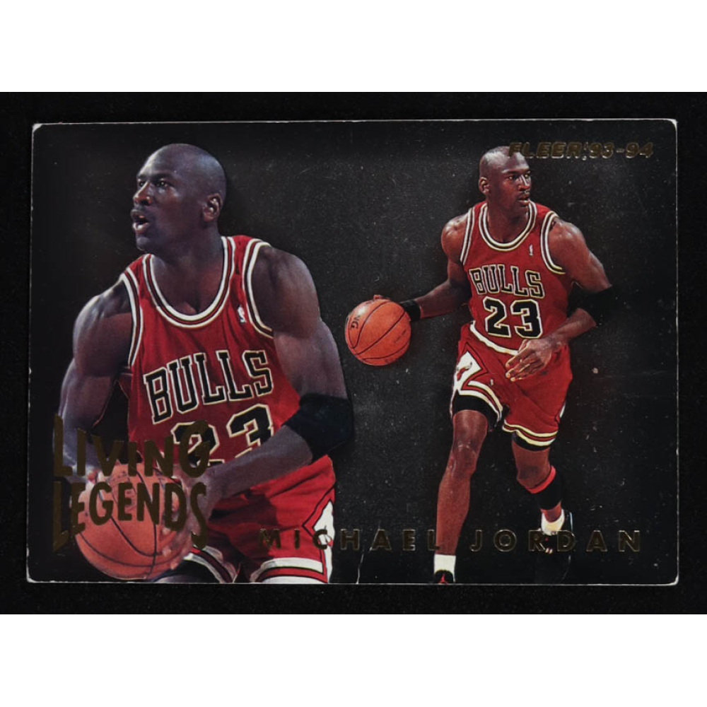 Michael Jordan 1993-94 Fleer Living Legends #4 at PristineAuction.com
