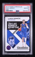 Luka Doncic 2019-20 Panini Chronicles Pink #15 (PSA 10) at PristineAuction.com