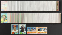 1981 Topps Baseball Complete Set of (726) Cards with Jack Perconte / Mike Scioscia / Fernando Valenzuela #302 RC, Nolan Ryan #240, Rickey Henderson #261, Kirk Gibson #315 at PristineAuction.com