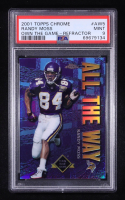 Randy Moss 2001 Topps Chrome Own the Game #AW5 (PSA 9) at PristineAuction.com