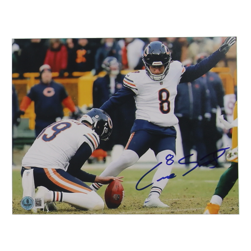 Cairo Santos Signed "Bears" 8x10 Photo (Beckett) at PristineAuction.com Cairo Santos Signed "Bears" 8x10 Photo (Beckett) at PristineAuction.com