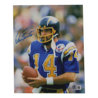 Dan Fouts Signed Chargers 8x10 Photo (Beckett) at PristineAuction.com