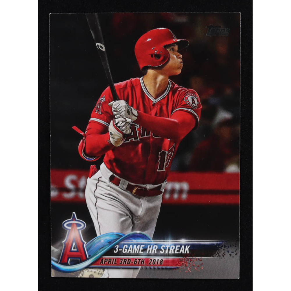 Shohei Ohtani 2018 Topps Update #US189 RC at PristineAuction.com