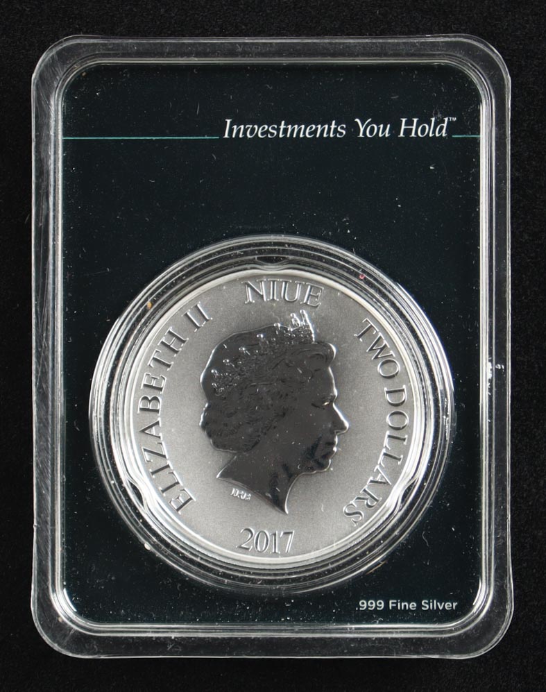 2017 APMEX Niue Darth Vader 1 oz .999 Silver Coin at PristineAuction.com 2017 APMEX Niue Darth Vader 1 oz .999 Silver Coin at PristineAuction.com