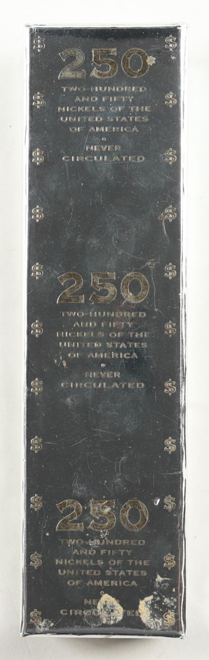 250$ of Uncirculated Nickels Coin Roll Set with (500) Coins at PristineAuction.com 250$ of Uncirculated Nickels Coin Roll Set with (500) Coins at PristineAuction.com