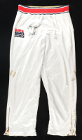 Larry Bird & Magic Johnson Signed 1992 Team USA Authentic Nike Warm Up Pants (PSA) at PristineAuction.com