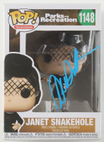 Aubrey Plaza Signed "Parks and Recreation" #1148 Janet Snakehole Funko Pop! Vinyl Figure (Beckett) at PristineAuction.com