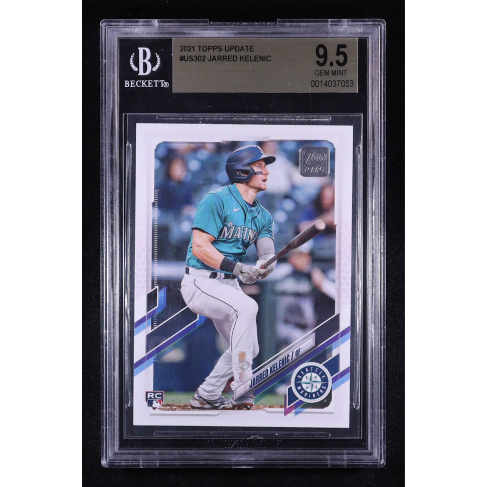 Jarred Kelenic 2021 Topps Update #US302 RC (BGS 9.5) at PristineAuction.com Jarred Kelenic 2021 Topps Update #US302 RC (BGS 9.5) at PristineAuction.com