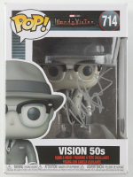 Paul Bettany Signed "Wanda Vision" Vision (50s) #714 Funko Pop! Vinyl Figure (Beckett) at PristineAuction.com