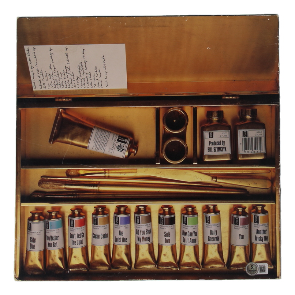 Pete Townshend Signed "Face Dances" The Who Album Sleeve (Beckett) at PristineAuction.com Pete Townshend Signed "Face Dances" The Who Album Sleeve (Beckett) at PristineAuction.com