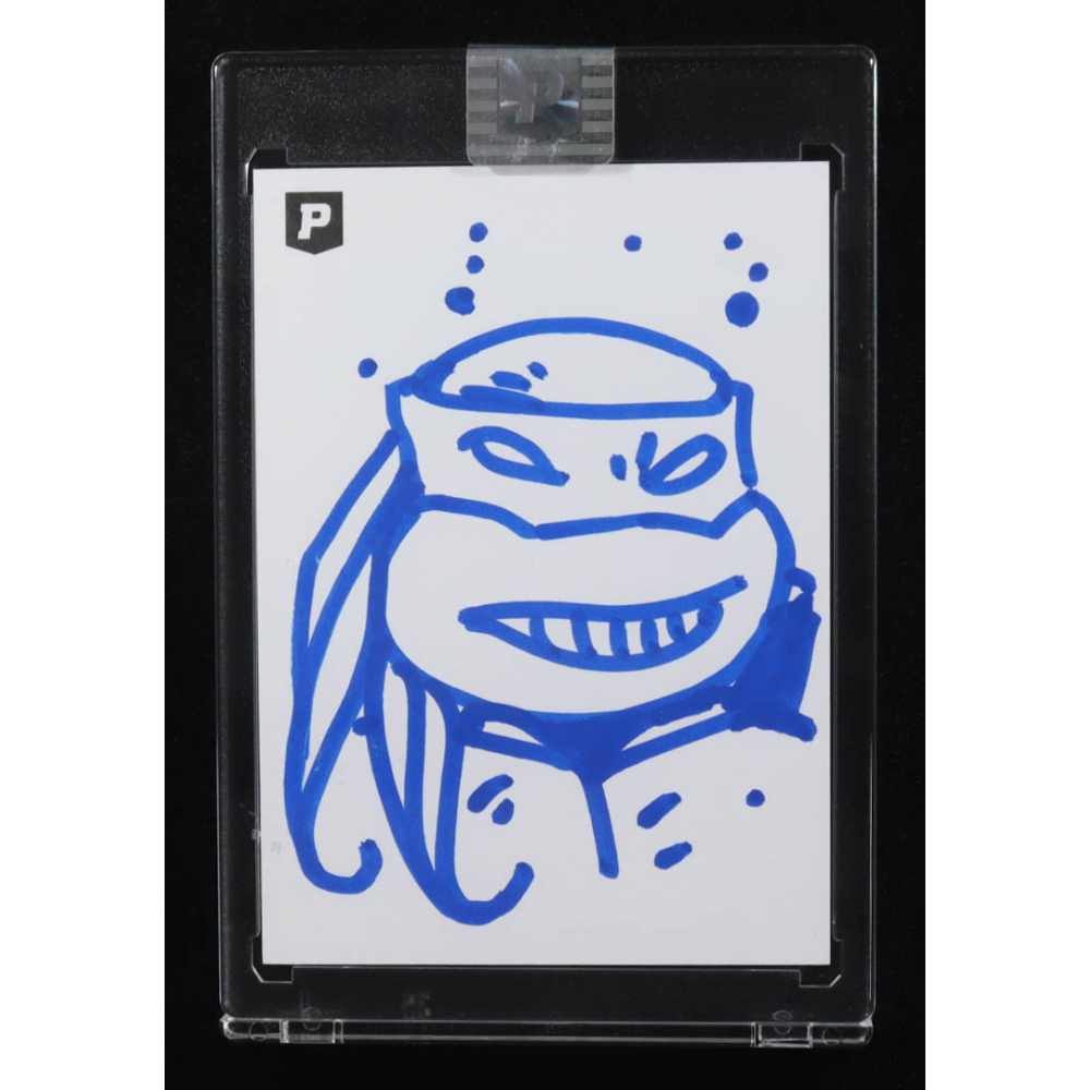 Leonardo | Teenage Mutant Ninja Turtles | Original Art Sketch Card by Kevin Eastman (1/1 Original Art) at PristineAuction.com