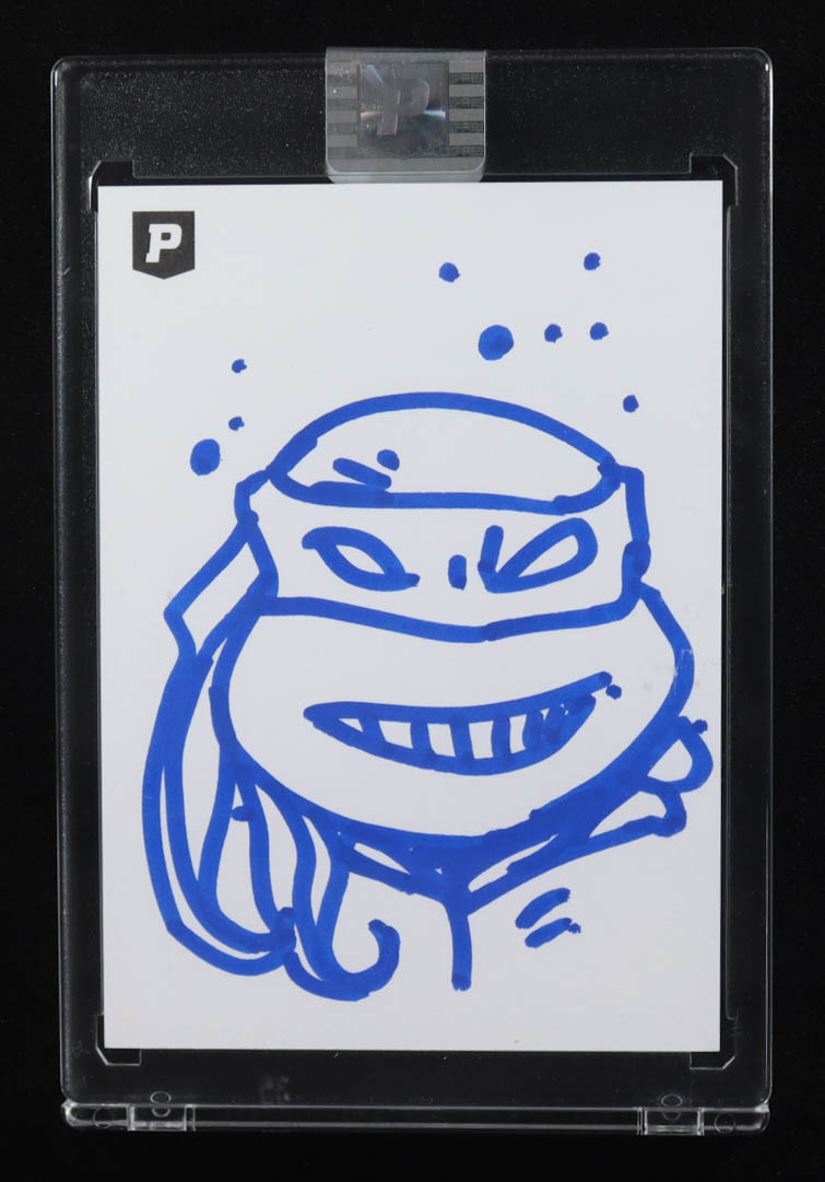 Leonardo | Teenage Mutant Ninja Turtles | Original Art Sketch Card by Kevin Eastman (1/1 Original Art) at PristineAuction.com Leonardo | Teenage Mutant Ninja Turtles | Original Art Sketch Card by Kevin Eastman (1/1 Original Art) at PristineAuction.com