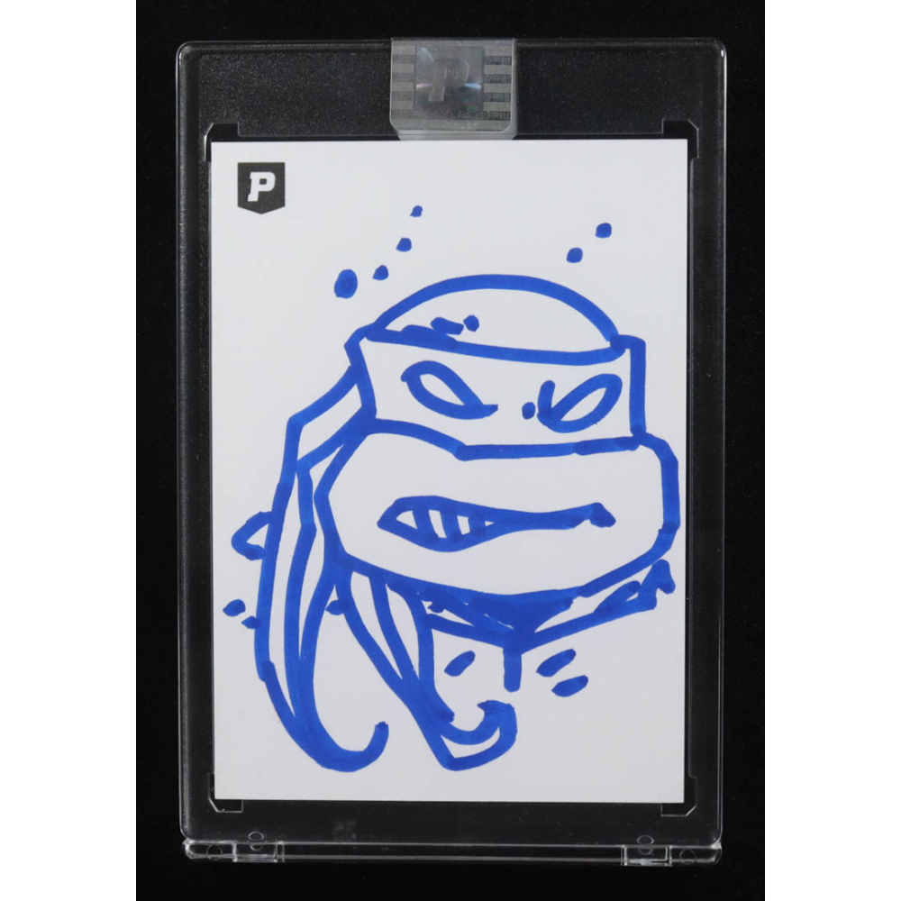 Leonardo | Teenage Mutant Ninja Turtles | Original Art Sketch Card by Kevin Eastman (1/1 Original Art) at PristineAuction.com