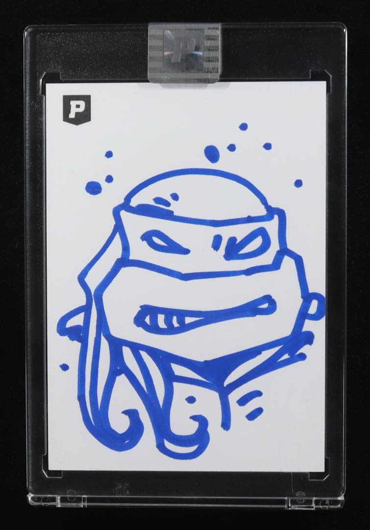 Leonardo | Teenage Mutant Ninja Turtles | Original Art Sketch Card by Kevin Eastman (1/1 Original Art) at PristineAuction.com Leonardo | Teenage Mutant Ninja Turtles | Original Art Sketch Card by Kevin Eastman (1/1 Original Art) at PristineAuction.com