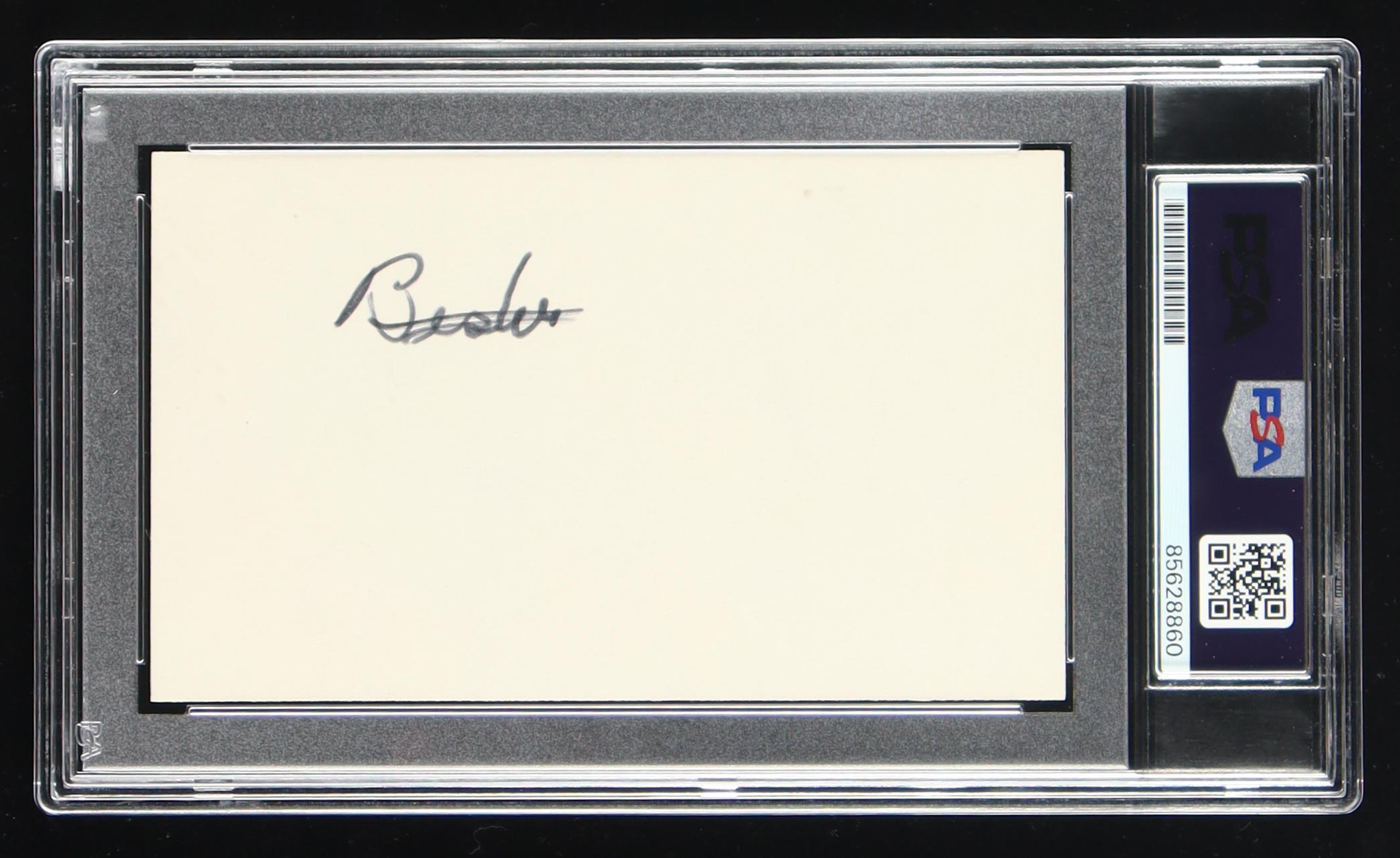 Judy Johnson Signed Index Card Inscribed "Best Wishes From" (PSA) at PristineAuction.com Judy Johnson Signed Index Card Inscribed "Best Wishes From" (PSA) at PristineAuction.com