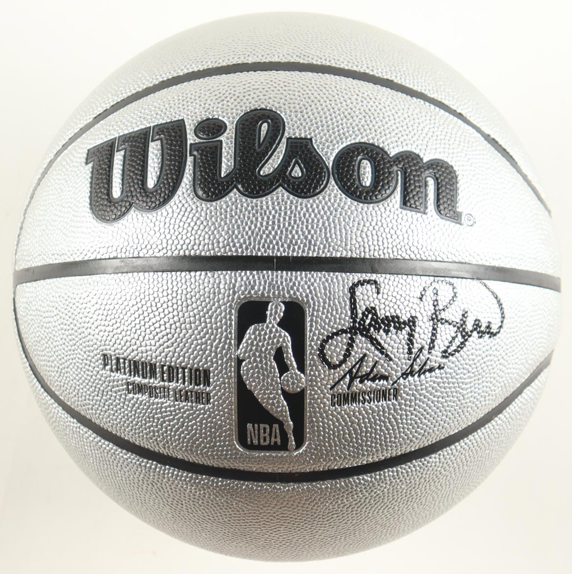 Larry Bird Signed NBA Basketball with Display Stand (PSA) at PristineAuction.com Larry Bird Signed NBA Basketball with Display Stand (PSA) at PristineAuction.com
