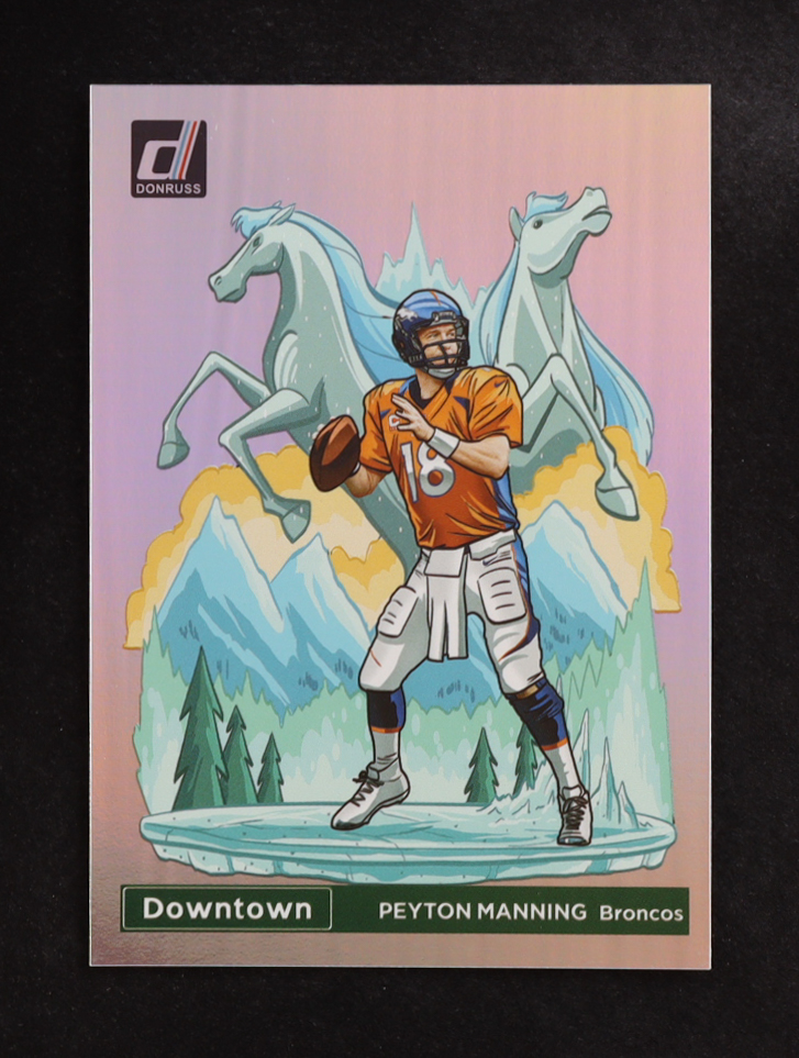 Peyton Manning 2023 Donruss Downtown #9 at PristineAuction.com Peyton Manning 2023 Donruss Downtown #9 at PristineAuction.com