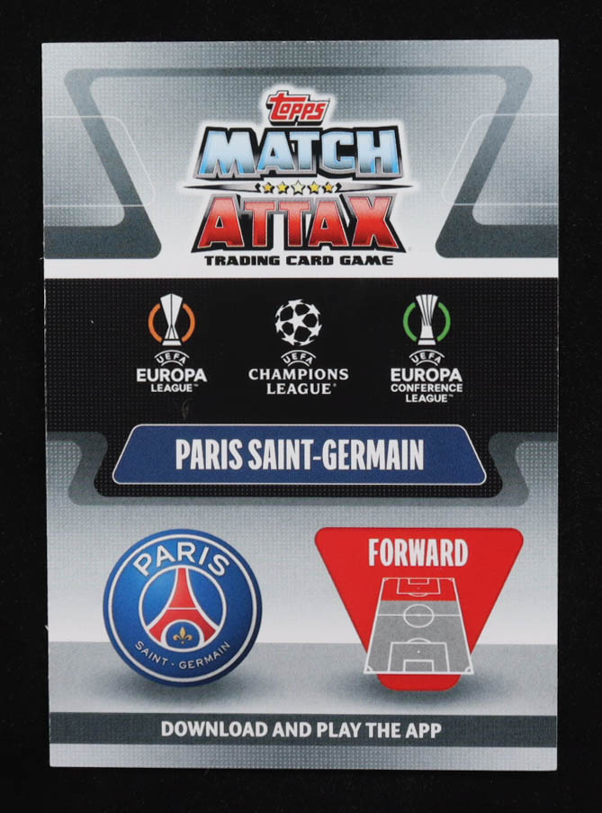 Lionel Messi 2021-22 Topps Match Attax Extra UEFA Champions and Europa League Action Highlights #AH7 at PristineAuction.com Lionel Messi 2021-22 Topps Match Attax Extra UEFA Champions and Europa League Action Highlights #AH7 at PristineAuction.com