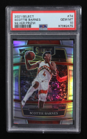 Scottie Barnes 2021-22 Select Prizms Silver #74 RC (PSA 10) at PristineAuction.com