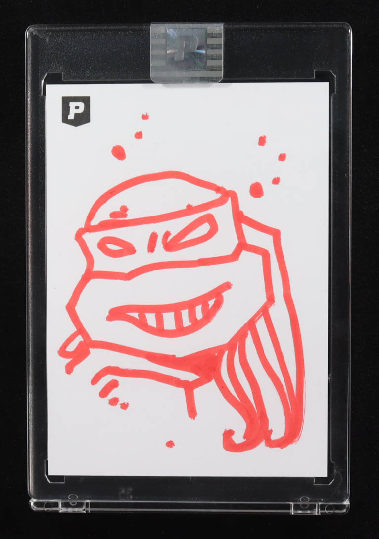 Raphael | Teenage Mutant Ninja Turtles | Original Art Sketch Card by Kevin Eastman (1/1 Original Art) at PristineAuction.com Raphael | Teenage Mutant Ninja Turtles | Original Art Sketch Card by Kevin Eastman (1/1 Original Art) at PristineAuction.com