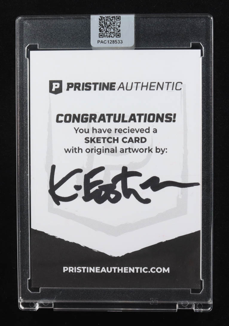 Raphael | Teenage Mutant Ninja Turtles | Original Art Sketch Card by Kevin Eastman (1/1 Original Art) at PristineAuction.com Raphael | Teenage Mutant Ninja Turtles | Original Art Sketch Card by Kevin Eastman (1/1 Original Art) at PristineAuction.com