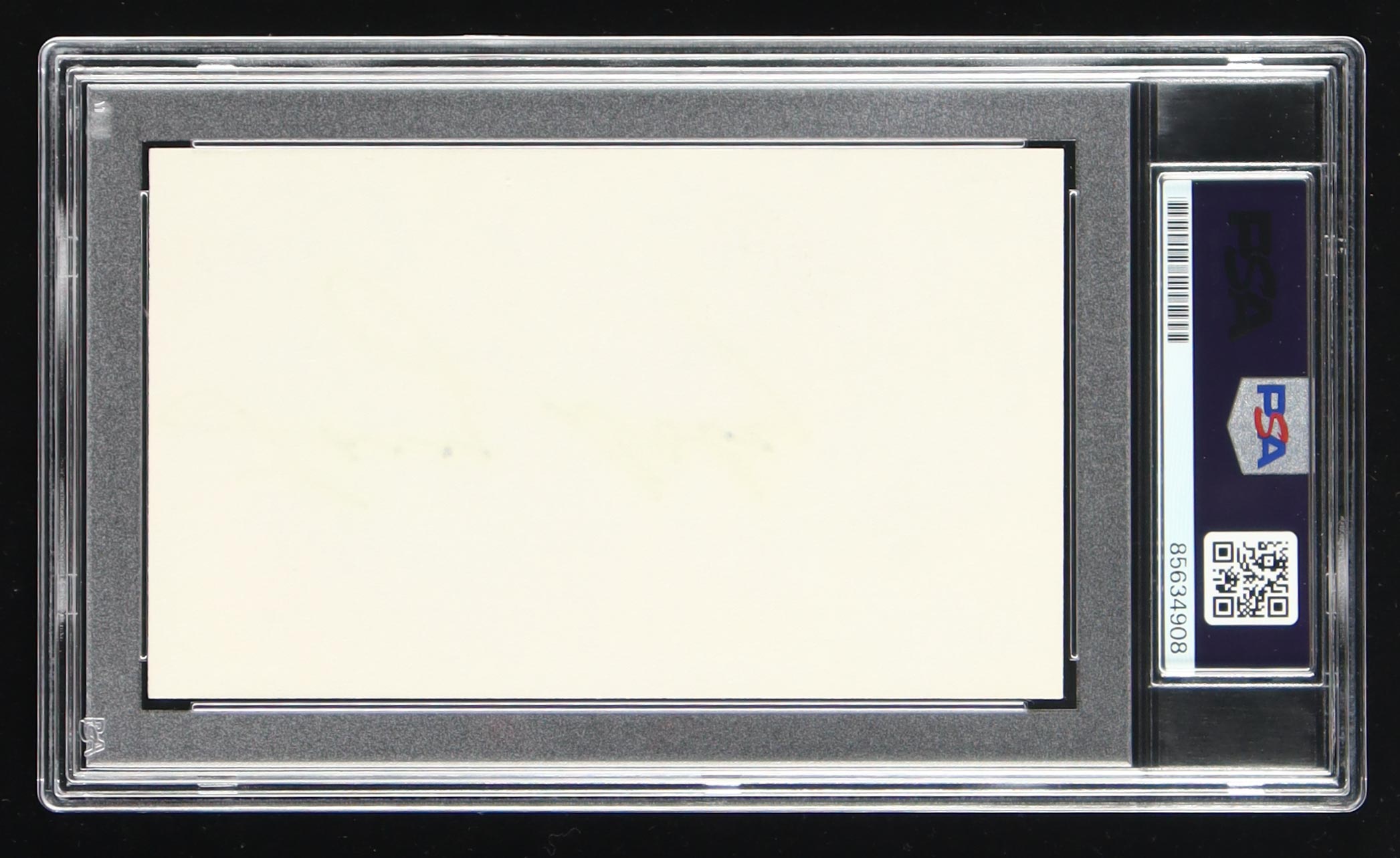 Larry Doby Signed Index Card (PSA 9) at PristineAuction.com Larry Doby Signed Index Card (PSA 9) at PristineAuction.com