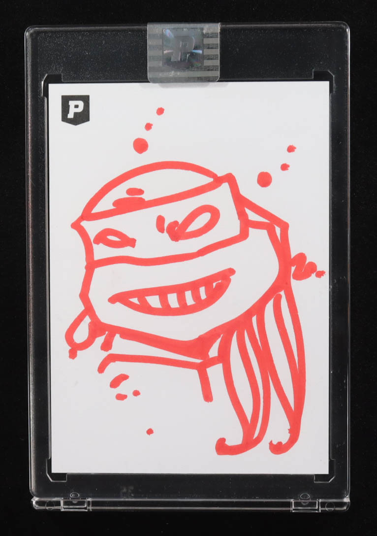 Raphael | Teenage Mutant Ninja Turtles | Original Art Sketch Card by Kevin Eastman (1/1 Original Art) at PristineAuction.com Raphael | Teenage Mutant Ninja Turtles | Original Art Sketch Card by Kevin Eastman (1/1 Original Art) at PristineAuction.com