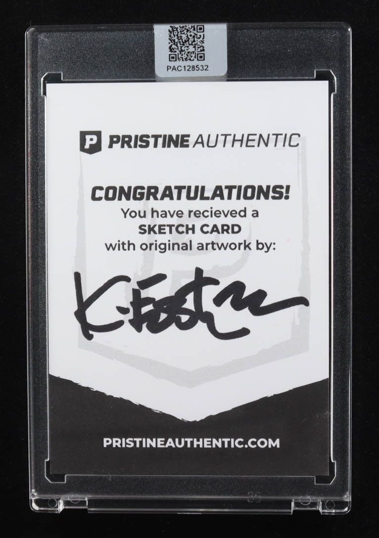 Raphael | Teenage Mutant Ninja Turtles | Original Art Sketch Card by Kevin Eastman (1/1 Original Art) at PristineAuction.com Raphael | Teenage Mutant Ninja Turtles | Original Art Sketch Card by Kevin Eastman (1/1 Original Art) at PristineAuction.com