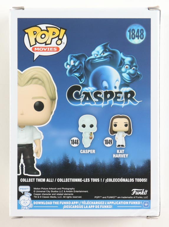 Devon Sawa Signed "Casper" #1848 Casper Funko Pop! Vinyl Figure Inscribed "Casper" (Beckett) at PristineAuction.com Devon Sawa Signed "Casper" #1848 Casper Funko Pop! Vinyl Figure Inscribed "Casper" (Beckett) at PristineAuction.com