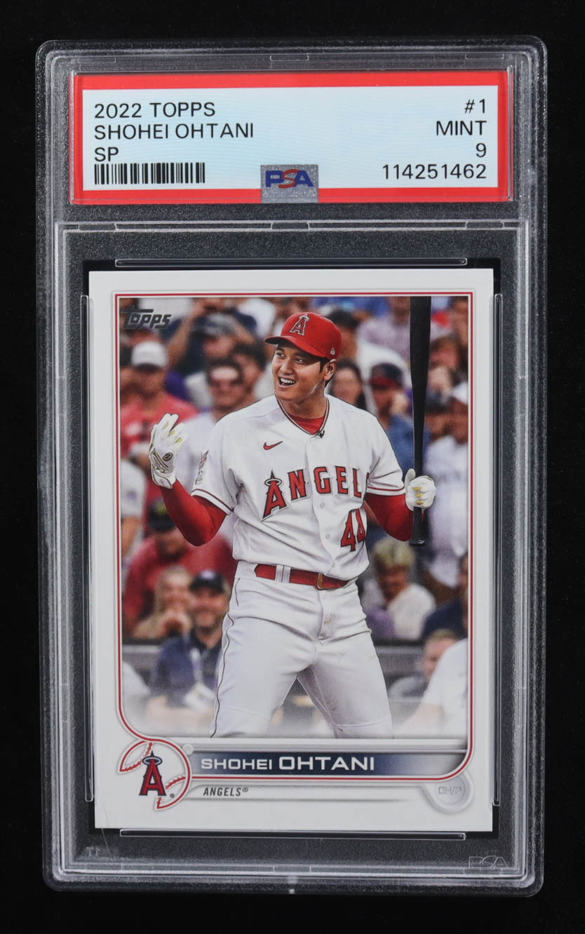 Shohei Ohtani 2022 Topps #1 (PSA 9) at PristineAuction.com Shohei Ohtani 2022 Topps #1 (PSA 9) at PristineAuction.com