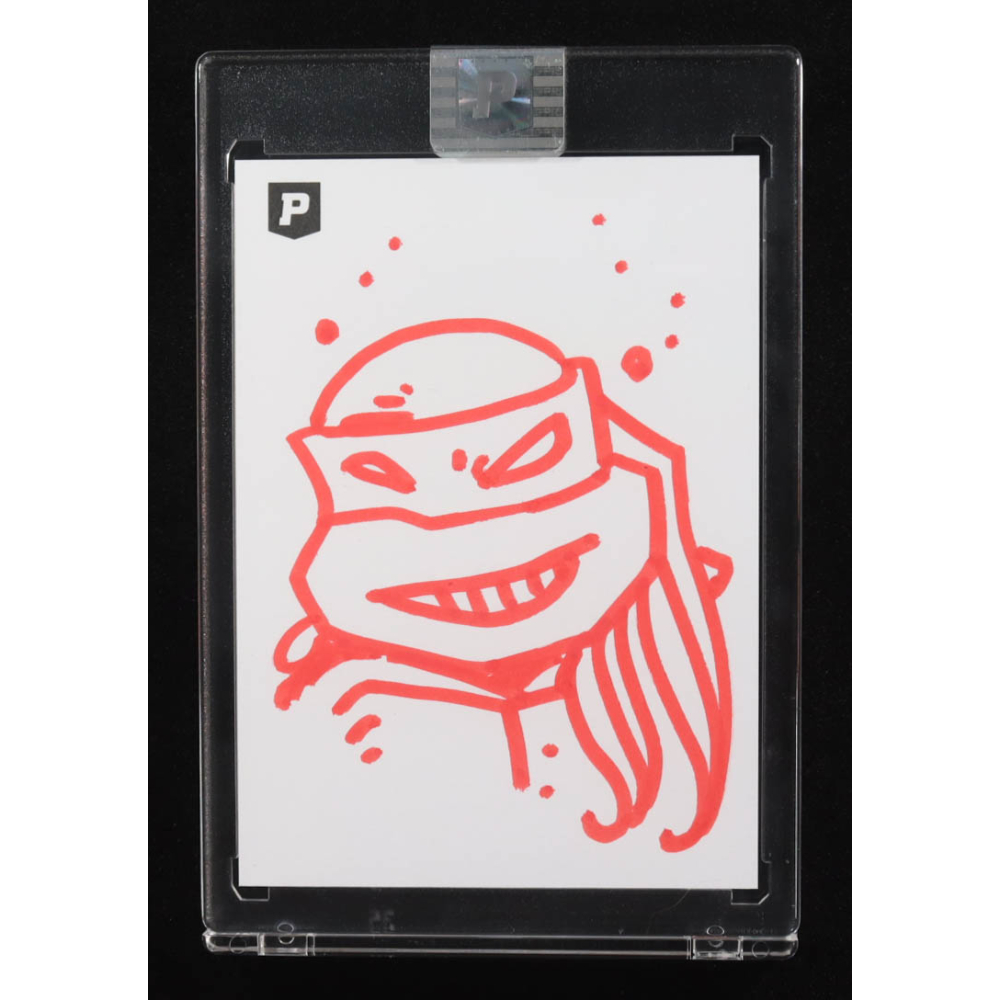 Raphael | Teenage Mutant Ninja Turtles | Original Art Sketch Card by Kevin Eastman (1/1 Original Art) at PristineAuction.com