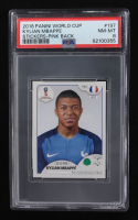 Kylian Mbappe 2018 Panini World Cup Stickers 670 #197 (PSA 8) at PristineAuction.com